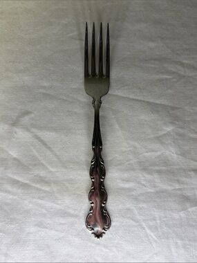 Oneida Mozart Stainless Steel Dinner Fork 7.25" Vintage Flatware